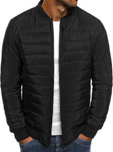 Cheap Price Winter Wear Full Sleeve Slim Fit Puffer Jackets for <b>Men</b> Premium Quality New Fashion Street Style Fashion Jacket - Product Image 3