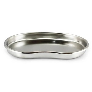 Bandeja renal de acero inoxidable 304 plateada, cuenco para vómito, instrumentos de laboratorio dental, recipiente para residuos médicos, 1 unidad, para uso dental, quirúrgico y cosmético - Product Image 6