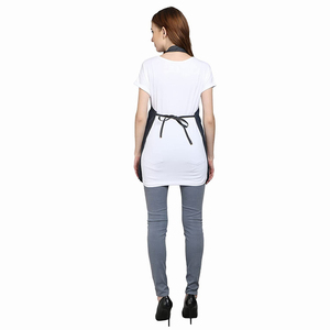 MARI INSTRUMENTS Professional Barber <b>Aprons</b> Denim Fiber Knitted Fabric Barber Uniform <b>Aprons</b> OEM ODM Barber Salon <b>Aprons</b> - Product Image 2