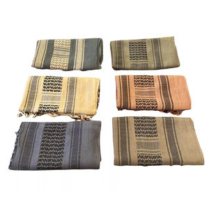 Pañuelo táctico de algodón de alta calidad para hombre, tipo Shemagh, transpirable, para el desierto, bandana, pañuelo para la cabeza, estilo medioriental. - Product Image 6