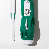 Sacs de golf tendance en cuir de qualité supérieure, personnalisés, imperméables, couleur unie, multifonctionnels, en vente