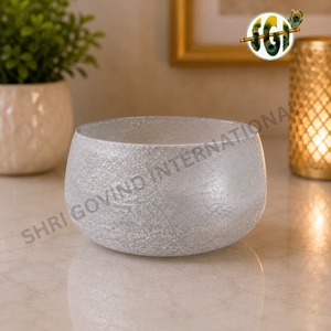 Porte-bougie rond en verre moderne, support portable pour bougies chauffe-plat pour la décoration de table à la maison - Product Image 5