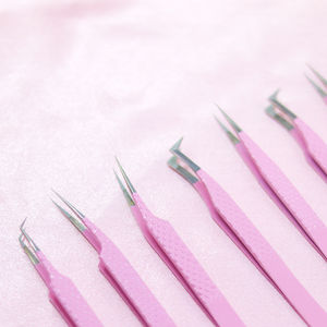 Pinzas para Extensión de Pestañas 2026, Pinzas Rectas y Curvas para Maquillaje Profesional, Las Mejores Pinzas - Product Image 5