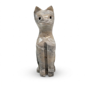 Figurine de chat sculptée à la main en onyx de haute qualité, décoration d'intérieur, prix de gros - Product Image 1