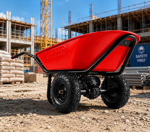 Carretilla Eléctrica de 2 Ruedas Tayo de 260 kg, de Metal Resistente, para Uso en Granjas, Construcción y Almacenes - Product Image 1