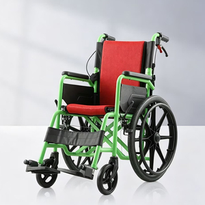 Fauteuil roulant manuel pliable léger, homologué CE, directement de l'usine, pour personnes handicapées, personnes âgées, usage domestique et hospitalier - Product Image 5