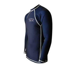 Wholesale Men Rash Guard Gym Wear <b>Long</b> <b>Sleeve</b> <b>Compression</b> <b>Shirt</b> Custom Design Fitness Training Sportswear - Product Image 2