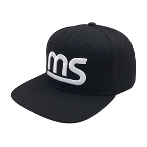 Casquettes Snapback personnalisées avec logo brodé à la main, casquettes de baseball à visière plate en coton pur, unisexes et sportives - Product Image 5