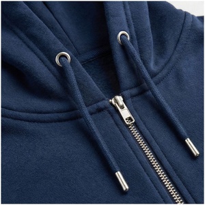 Women Navy Blue Hooded Tracksuit Set Printed <b>Star</b> Design Full Sleeve Zipper Front Sweatshirt & Jogger Pants Casual Autumn Wear - Product Image 4