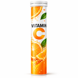Tabletas Efervescentes de Vitamina C de Marca Privada OEM, 1000 mg, 20 Tabletas, Suplemento para el Apoyo Inmunológico, Fórmula Personalizada, Logotipo Personalizado - Product Image 1