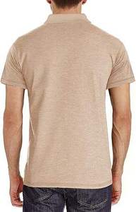 Elegante Camiseta Polo de Color con Botones y Bolsillo en el Pecho, Cuello Alto, Transpirable, Corte Regular, Hecha en Pakistán - Product Image 2