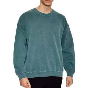 Sweat-shirt à capuche 100 % coton pour homme, style délavé à l'acide, col rond, durable, haute qualité, fabrication haut de gamme - Product Image 1