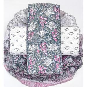 Tela de Algodón Estampada Moderna, Material de Algodón Ligero y Suave para Vestidos Étnicos, Kurti, Palazzo, Costura, Tela Cómoda - Product Image 4