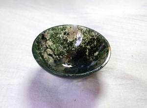 Bol en agate mousse de 2 "en gros, artisanat de magnésie artisanal de l'Inde pour des accents intérieurs élégants. - Product Image 3