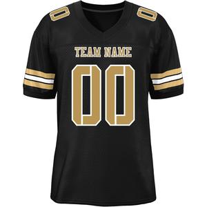 Fabricante de Camisetas de Fútbol Americano Juveniles Personalizadas, Malla de Poliéster, Impresión Digital, Transpirable, Uniformes Escolares, OEM, ODM - Product Image 5