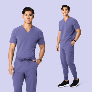 Uniforme de Hospital Cómodo para Enfermeras, Uniforme de Trabajo para Salón de Belleza y Consultorio Dental, Uniforme Médico Personalizado con Logotipo para Hombres y Mujeres - Product Image 3