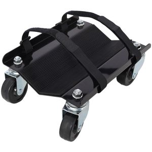 Chariot robuste pour motoneige avec roulettes pivotantes de 2,5 pouces, 2 paires de patins en caoutchouc He V Slide pour protéger les skis, capacité de charge jusqu'à 1500 livres - Product Image 5