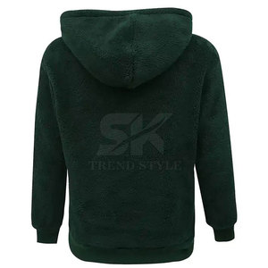 เสื้อฮู้ดผู้ชายสำหรับฤดูหนาว สีพื้นเรียบง่าย มีซิป แฟชั่นทันสมัย ทรงเข้ารูป - Product Image 5