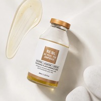 Ampoule Peeling Coréenne, Ampoule Raffermissante aux Peptides, Sérum Peeling Enzymatique Lissant la Texture et Éliminant les Peaux Mortes, Peeling Professionnel pour la Peau