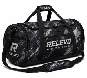 Sac de sport RELEVO INDUSTRIES 40L en nylon 600D avec plusieurs poches et bandoulière - Product Image 1