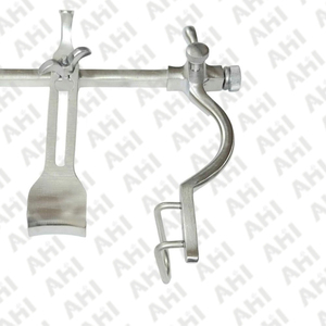 AHI Prix de gros Écarteur chirurgical abdominal manuel auto-rétractable en acier inoxydable de qualité médicale réutilisable - Product Image 3