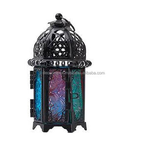 Velas disponibles al mejor precio de fábrica, gran oferta, mosaico de vidrio de Metal, luces de té, candelabros votivos de vidrio, linternas - Product Image 2