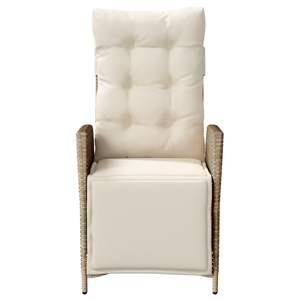 ชุดเก้าอี้สวนปรับเอนสีเบจ 2 ตัว - Product Image 5