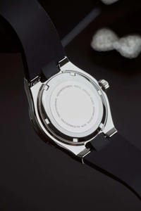 Reloj de Cuarzo de Moda Alexander Ferros 2251S-05 con Cristal de Zafiro, Resistente al Agua hasta 50 m, con Correa de Goma Redonda de Acero Inoxidable - Product Image 5