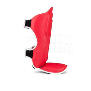 Protège-tibias en cuir de haute qualité pour boxe et MMA, modèle 2026, les plus vendus, avec logo personnalisé - Product Image 4