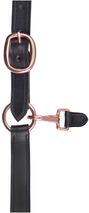 ZUMA ENTERPRISES - Cabestro de Cuero Marrón para Caballo, Ajustable, Acolchado, con Herrajes de Latón Macizo, Accesorios para Montar y Entrenar, Modelo - Product Image 3