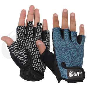 Half Finger Heavy Padded Palm Protection Weight Lifting <b>Gloves</b> Customized Logo Strong Grip Breathable Non-Slip Gym <b>Gloves</b> 2026 - Product Image 1