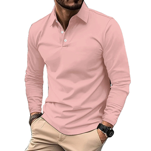 Maillot à manches longues pour hommes avec logo personnalisé, en polyester de haute qualité, pour commandes en gros, fournisseur direct d'usine, style décontracté et personnalisable, USA - Product Image 1