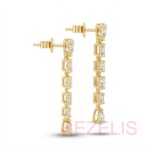 Pendientes de Diamantes Cultivados en Laboratorio con Corte Cojín para Uso Diario, Joyería Fina Ética Certificada - Product Image 2