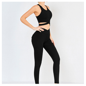 Nuevo Estilo, Directo de Fábrica, Sujetador Deportivo para Mujer de Color Sólido, Alta Sujeción, Elástico en Cuatro Direcciones, Transpirable, Ecológico, con Logotipo Frontal - Product Image 5