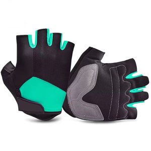 Guantes de Ciclismo Unisex para Exteriores, de Cuero, Medios Dedos, Impermeables, Resistentes, Cómodos, Personalizables, Populares, Más Vendidos - Product Image 5