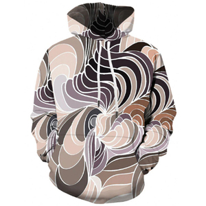 Sweat-shirts à capuche en molleton pour hommes avec logo personnalisé, sublimation, poche, vente en gros, 100% coton, imprimé en couleur, décontracté, streetwear, confortable - Product Image 4