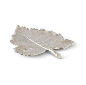 Aluminum Leaf Dish Aluminum Premium Quality Serving Leaf Tray Best Quality Gold Finished Decorative Serving Utensil - Product Image 3