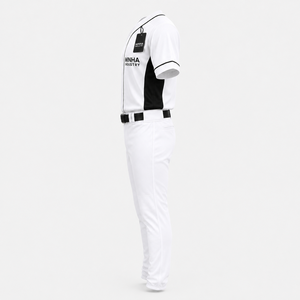 Fabricant de premier plan, prix direct d'usine, ensembles de shorts de baseball respirants personnalisés pour l'été, vêtements de sport, services OEM, baseball - Product Image 3