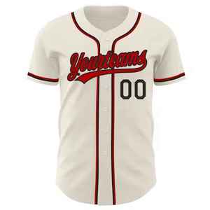 Uniformes y Camisetas de Béisbol Personalizadas de Alta Calidad, Diseño Personalizado, Algodón y Spandex Antibacteriano, Servicio OEM - Product Image 2