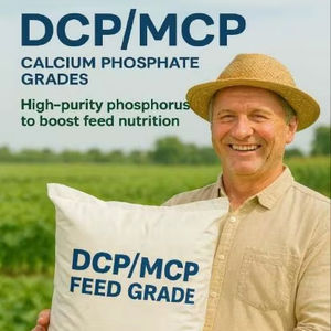 Fertilizante Orgánico Fosfato Dicálcico y Monocálcico, Fuente Esencial de Fósforo para Alimentación Animal y Nutrición de Cultivos - Product Image 1