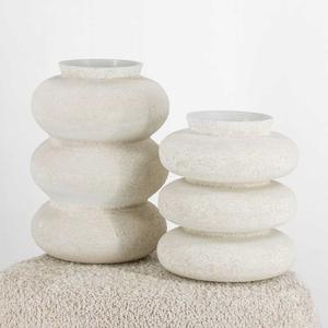 Venta al por Mayor de Jarrones de Metal Rústicos para Centros de Mesa |   Maceta Metálica con Acabado Dorado Estilo Shabby Chic |   Jarra de Leche Estilo Rústico Retro - Product Image 2