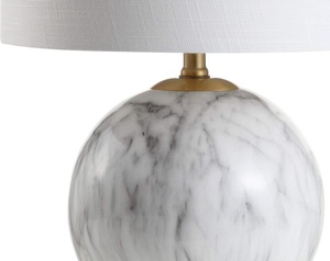 Contemporary Marble Lighting Fixture Designed To Create Warm Ambience And Luxurious Decorative Impact - Product Image 2