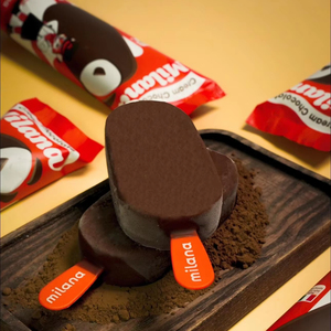 Barra de Helado de Chocolate Crujiente al por Mayor, Gelato Cremoso de Leche, Postre Congelado con Cubierta de Chocolate Crujiente, OEM - Product Image 1