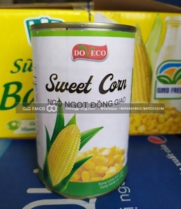 Doveco Sweet Corn Kernel 450g Lata enlatada (paquete de 24) al vapor con agua - Product Image 5