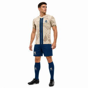 Camiseta de Fútbol Sublimada con Diseño Personalizado, Uniforme de Fútbol Transpirable de Secado Rápido, Ropa Deportiva para Hombre, Conjunto Completo, Equipación de Equipo - Product Image 3
