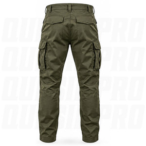 Pantalones Cargo Tácticos para Hombre, Resistentes al Desgarro, Pantalones de Campo Duraderos con Múltiples Bolsillos, Pantalones Reforzados en las Rodillas - Product Image 2