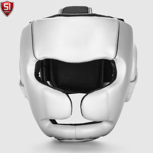 Boxing Head Guard Helmet for <b>MMA</b> Training PU OEM Karate Taekwondo Kickboxing Head Guard - Product Image 1