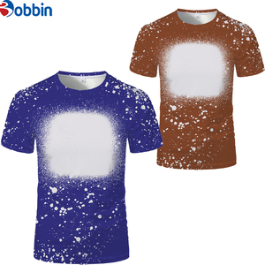 T-shirt décontracté en polyester pour homme, le plus vendu, personnalisable, avec impression effet délavé, sublimation, t-shirt vierge - Product Image 6