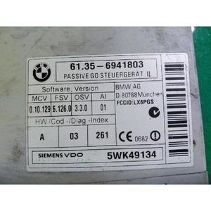 ECUs et modules informatiques d'occasion de la série 7 6941803 - Product Image 3