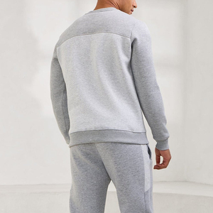 Sudaderas de Cuello Redondo Personalizadas para Hombre, Tejidas, Gruesas, con Tela de Spandex/Poliéster, Diseño sin Forro - Product Image 2
